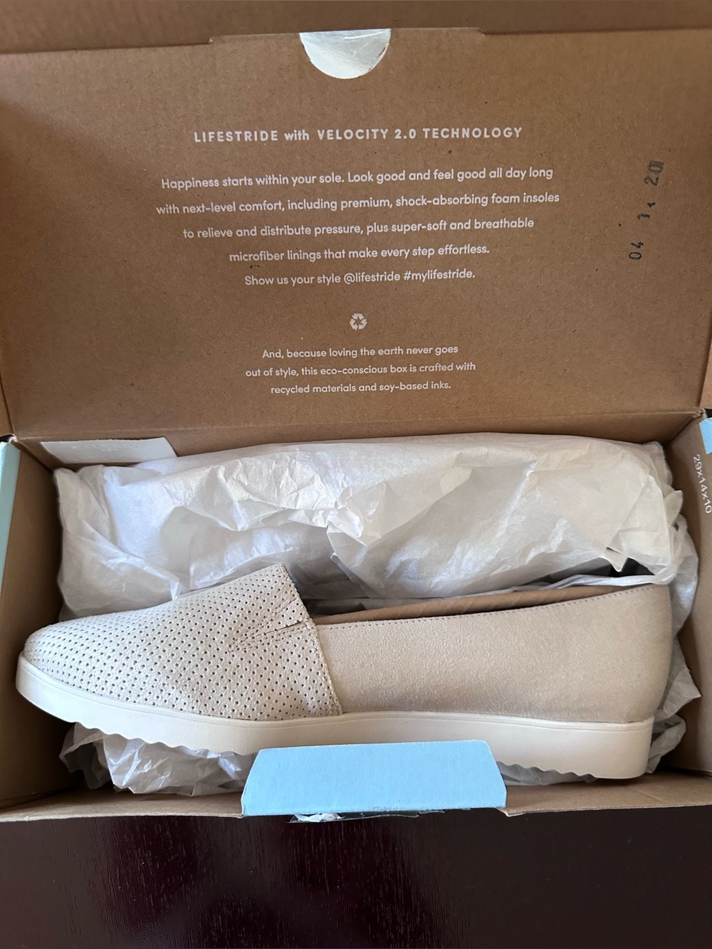 LifeStride Bloom 2 Slip On Flats Comfort Shoes NIB 7.5W - Picture 5 of 6